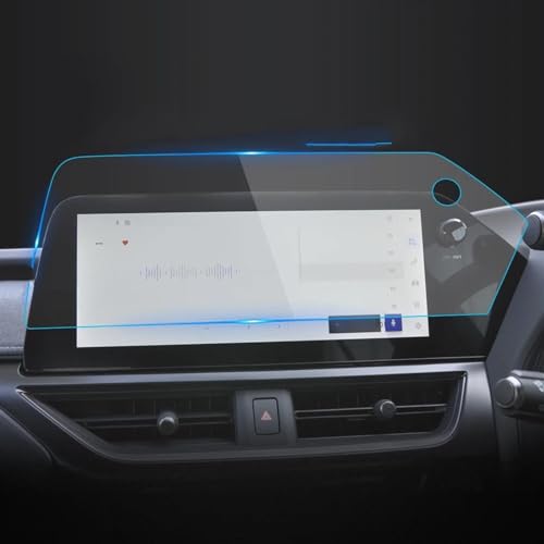 Film écran Lexus UX anti-rayures en verre trempé pour console centrale