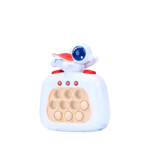 Mini Game Sensorial Console Pop-it Quick Push Divertido Brinquedo Sensorial Pop It Quick Push (Azul)