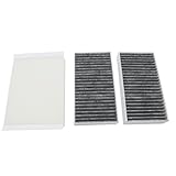 GXARTS 3 PCS Cabin Air Filter 1668300218 1668300018 Compatible With Mercedes-Benz GL GLE GLS ML