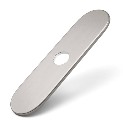Greenspring 10 Inch Faucet Plate, Sink Hole Cover, 1 or 3 Hole