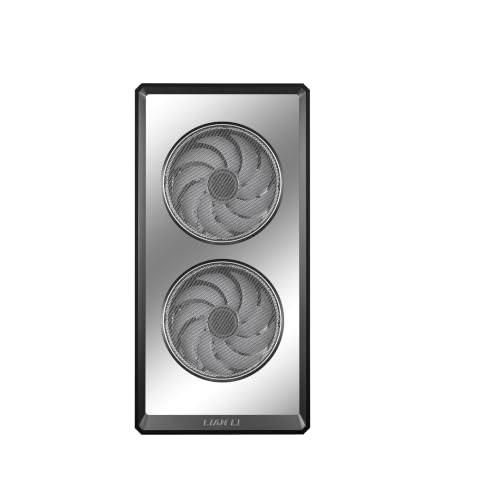 Image of Lian Li Vector V150 INF Micro ATX PC Case - Black (V150INFX) | 2 x 140mm & 1 x 120 mm ARGB PWM Fans, Supports Backconnect mATX & 360mm Radiator, Infinity Mirror Front Panel