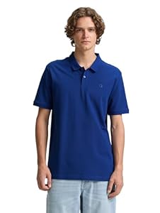 TOM TAILOR Denim Herren 1045587 Poloshirt, 10833-Sodalite Blue, M