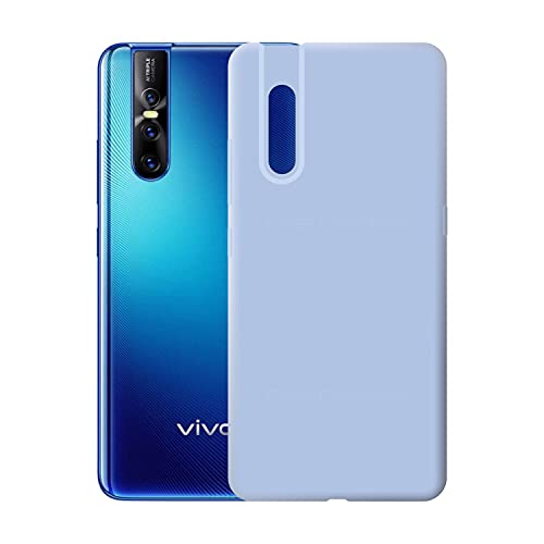 Image of Case Creation Luxurious OG Series for Vivo V15 Pro Case Cover,Anti-Dirty Slim Case Frosted Matte Cute Candy TPU Raised Bezel (Splash of Color) Back Cover for Vivo V15 Pro -Purple