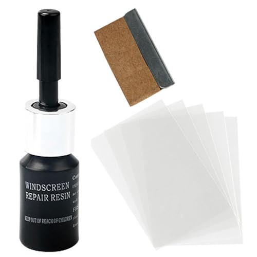 Car Glass Nano Repair Fluid - Windshield Repair Fluid | Windshield Resin Repair Kit | Windshield Repair Glue | Nano-Repair Liquid Filler Or Quick Fixing of Small Windscreen Chips to Cracks