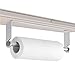 Produktbild Küchenrollenhalter Wandmontierter, Selbstklebender Papierhandtuchhalter aus Aluminium ohne Bohren Küchenpapierregal für Badezimmer Hotel (Silber)