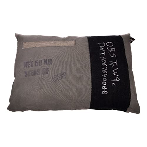 Cojín para perros Lex & Max rectangular negro de 100x70 cm para el salón de casa 2
