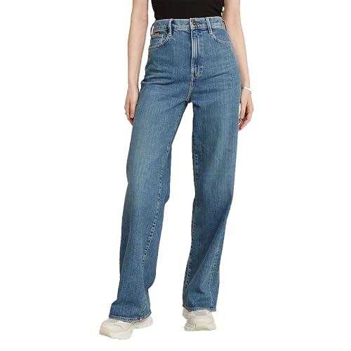 G-Star Women's Deck 2.0 High Loose Jeans, Blue (vintage blue pearl D23591-D503-H083), 29W / 30L