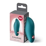 Fun Factory Charme | vibratore da appoggio per clitoride e massaggi | 12 programmi di vibrazione | impermeabile e ricaricabile | dispositivo erotico per donne