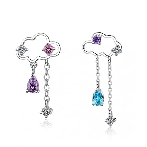 Boucles d'oreilles nuages argent sterling pour illuminer vos tenues de soirée et bureau