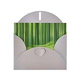 Design détaillé : cette carte de vœux VVXBHGR Bamboo Forest Halo Grey est livrée avec une enveloppe en papier nacré avec une boucle en forme de cœur. Le design pliable s'ouvre et se ferme en douceur comme de la soie, ne prend que quelques secondes pour l'ouvrir. L'apparence agile est facile à transporter, ajoutant un sentiment de cérémonie à votre gratitude.