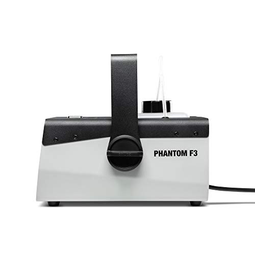 Cameo PHANTOM F3 - Nebelmaschine mit 950 W Heizleistung und Innenbeleuchtetem Fluid-Behälter, schwarz, grau