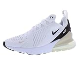 Nike Air Max 270 Donna Scarpe, Bianco/Velluto Marrone/Sanddrift-white, 37.5 EU