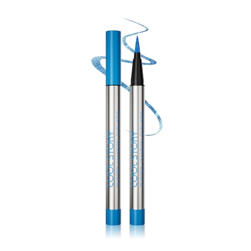 Delineador líquido con brillo UV neón Azul 0.02 Fl Oz miniatura 1