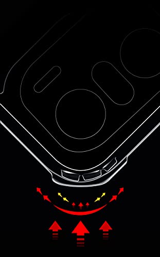 Image of Careflection Premium Hybrid Bumper Camera Protection Case for Mi 11 Ultra Transparent Black Hard Acrylic PC Back TPU Case with Oleophobic Anti Dust Coating Slim Cover