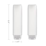 OTO 6 Pack Travel Size Plastic Squeeze Bottles for Liquids, 30ml/1 Fl. Oz TSA Approved Makeup Toiletry Cosmetic Containers - Image 3