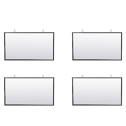 Écran de projecteur HD anti-pli de 100 pouces pour des images nettes en extérieur
