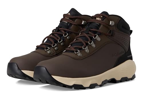 Columbia Women's Newton Wander LTR Wide Hiking Boots, Cordovan, Black, US 9