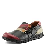 Spring Step Women's Neeta Black Multi EU 38 / US 7.5-8