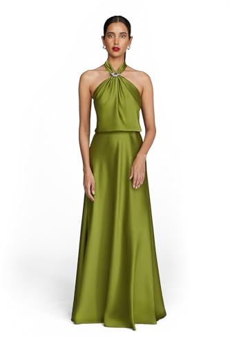 Image of Halston Women's Wynn Gown in Charmeuse