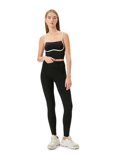 Leggings de sport basiques Koton slim fit avec poche pratique pour femme