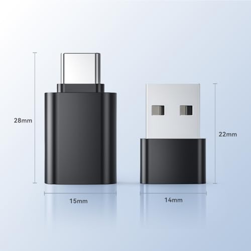 WEGONEXUS USB to USB Adapters, USB A to C Adapter (2-Pack) & USB C to A Adapter (1-Pack), Fast Charging & Data Transfer, USB Converter Kit for Desktop, Smartphone, Tablet, Laptop, Webcam - image 6