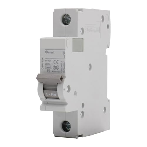 Disjoncteur AC 3A type D 1P 230V 6KA pour installation électrique sur rail DIN standard