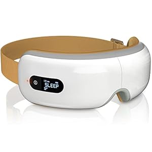 Breo iSee4 Eye Massager with Heat, Electric Shiatsu Eye Mask for Dry Eye, Eye Strain, Eye Fatigue Relief & Better Sleep