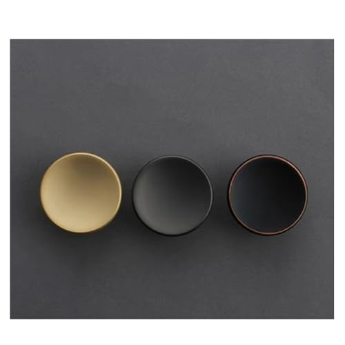 Pomos Redondos For Cajones, De Aleación De Zinc, For Armarios, Roperos, Cómodas, Puertas De Cocina (2 Unidades)(Grey)