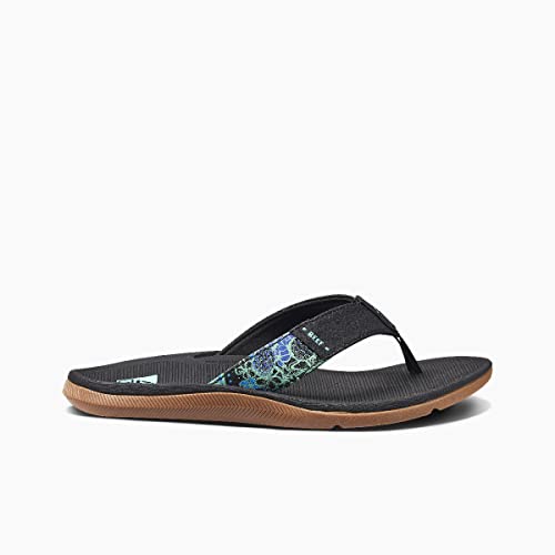 Image of REEF Santa Ana Womens Flip Flop, Arch Support, Water Friendly, Non Marking Outsole