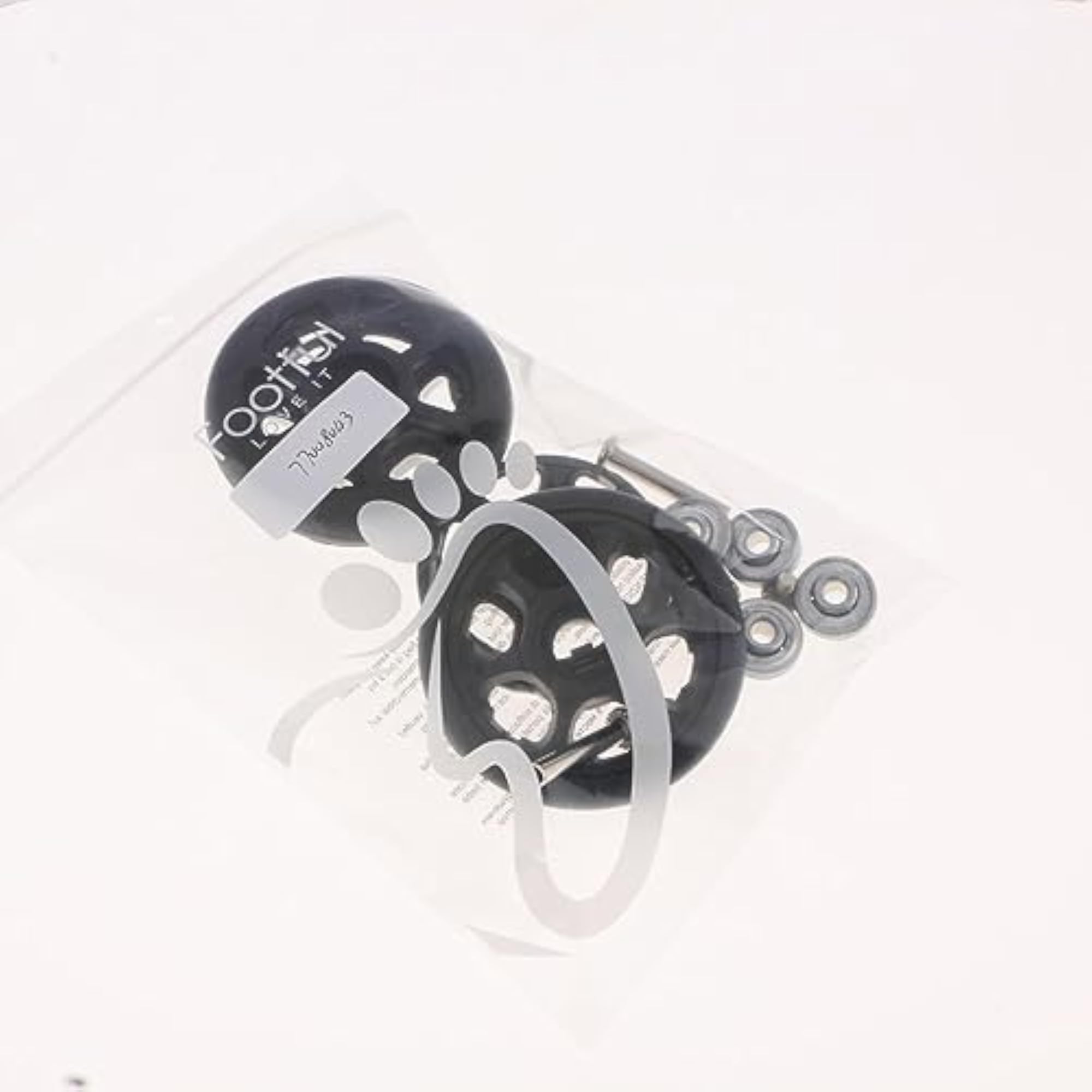 Travel Suitcase Wheels Swivel Casters Set with Nail Accessory Kit
