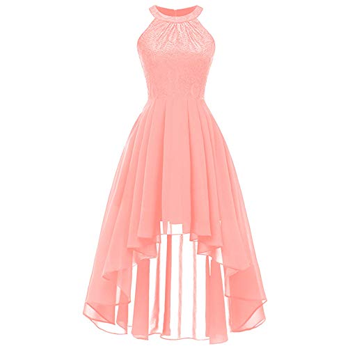 Robe courte rose confortable et sexy style boho pour femme en XL