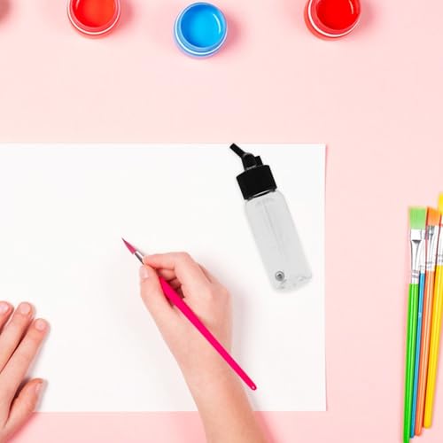 Accesorios de aerógrafo y cubierta de botella para mezclas de pintura y arte minucioso 5