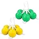 6 Paar Leitergolf Bälle, Leitergolf Outdoor Leiter Golf Ball, Minigolfbälle Wurfspiel Kinder Outdoor, Golf Trainingsbälle für Sport und Draußen Minigolf Set