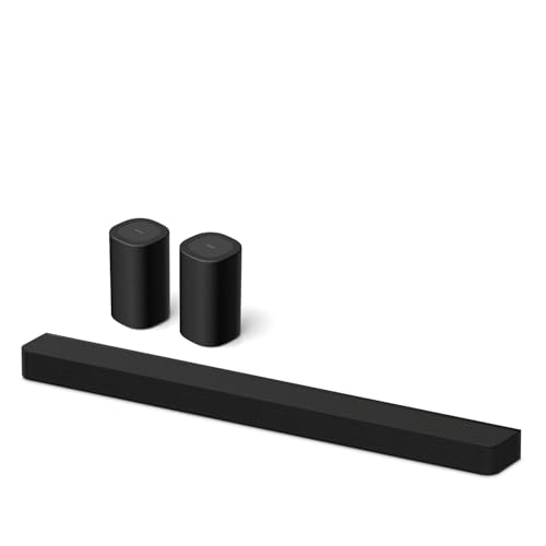 Image of Sony BRAVIA Theater Bar 8 Sound Bar (HT-A8000) with Rear 8 Wireless Rear Speakers (SA-RS8) Bundle