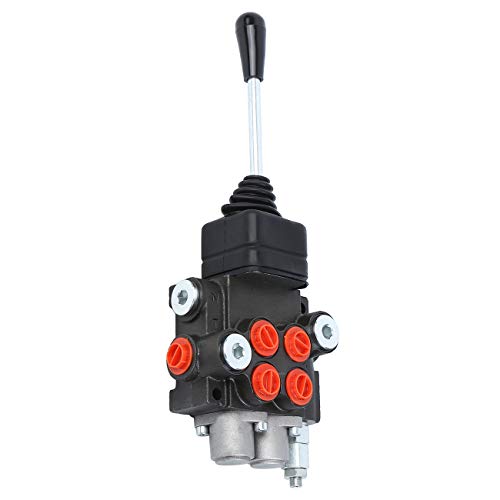 Hydraulic Valve 2 Spool Hydraulic Joystick Control Valve 11Gpm Double Acting Cylinder Spool With Joystick 250Bar #TOP3