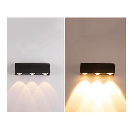 Lampe murale extérieure LED double tête éclairage étanche pour cour - 3