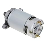 NiuLumea High Power RS550 DC Motor 21V, 8 Denti Conico Ingranaggio Puro Rame Bobina Sostituzione Portatile Taglio e Seghe Elettriche