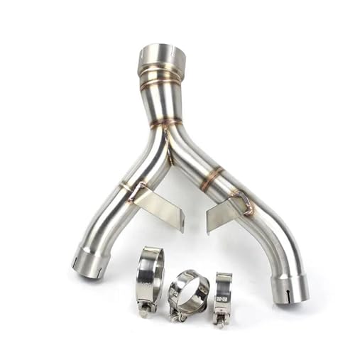 Tuyau d'échappement moto decat pour Kawasaki Z1000SX finition inox durable