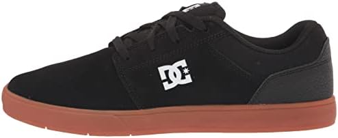 DC Men's Crisis 2 Skate Shoe, Black/Gum, 11 | Image 7