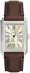 Fossil Carraway Montre à trois mains en acier inoxydable quartz pour homme, couleur: argent (modèle: FS6008)