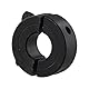 Klemmring für Wellenschutz, Dual Split, 10 mm bis 40 mm, schwarze Stahlausführung (13 mm)