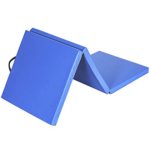 gymmatsdirect Gymnastics Mat Folding Tumbling Exercise Mat - 2" 4" Thick Folding Gym