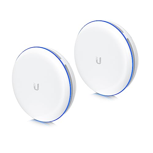 Ubiquiti UniFi UBB-XG 10 Gbps 60 GHz Building to Building Bridge XG 2 Pack - White