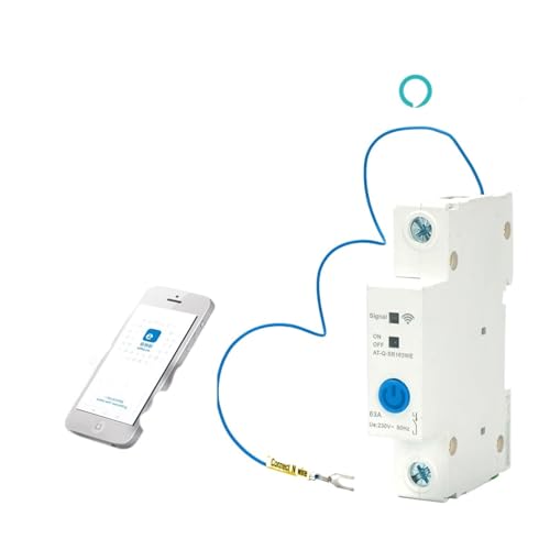 Disjoncteur 1P 25A connecté pour gérer vos appareils de maison intelligente à distance