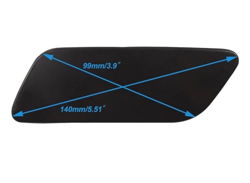 Cache gicleur lave-glace Audi A6 cassé résolu avec 4F0955275B noir