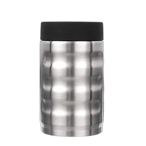 Grizzly Grip Can, Stainless Steel Vacuum Insulated Can Cooler, Brushed Stainless, 12 Oz #TOP5