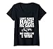 Femme RC Racing RC Car Racing RC Truck RC Buggy Funny R/C Shirt T-Shirt avec Col en V