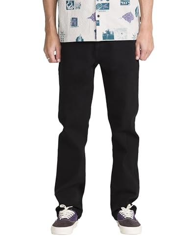 Image of Volcom Men's Solver Stretch Denim Jeans-Modern Fit Pant