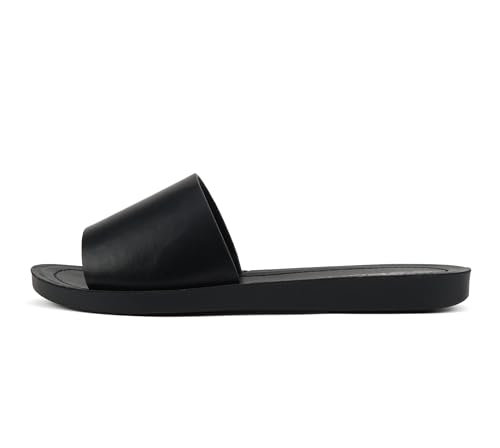 Image of Soda Shoes Efron-S Women Flip Flops Basic Plain Slippers Slip On Sandals Slides Casual Peep Toe Beach