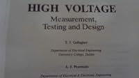 High Voltage: Measurement, Testing, and Design 0471900966 Book Cover